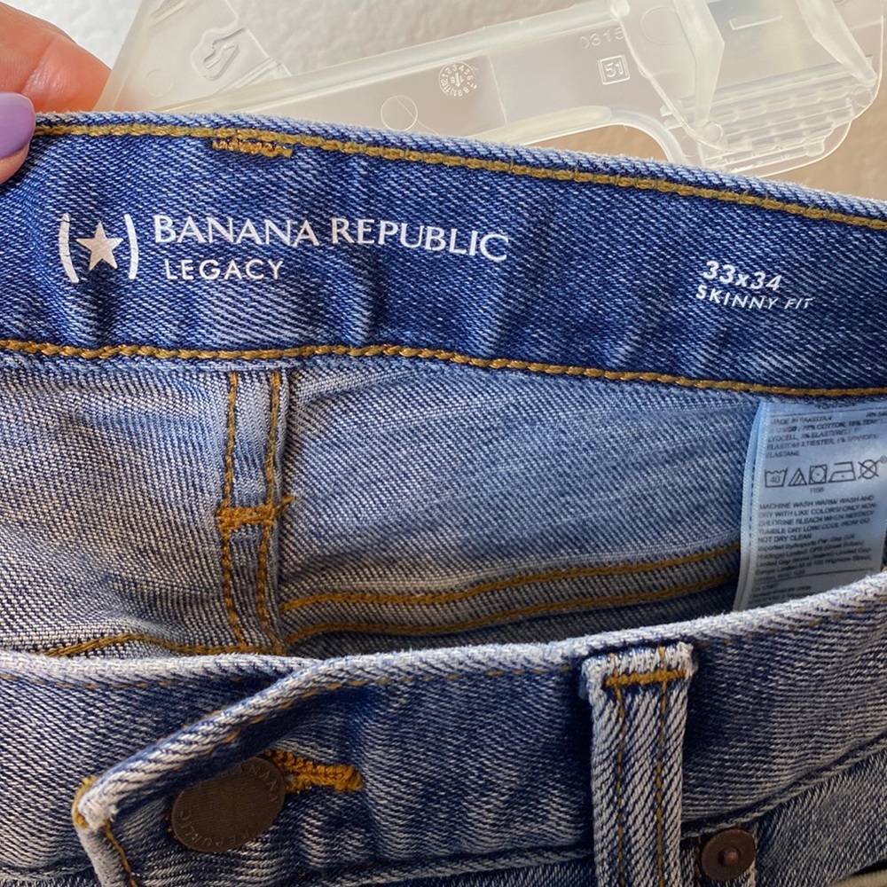 Men’s Banana Republic skinny fit jeans